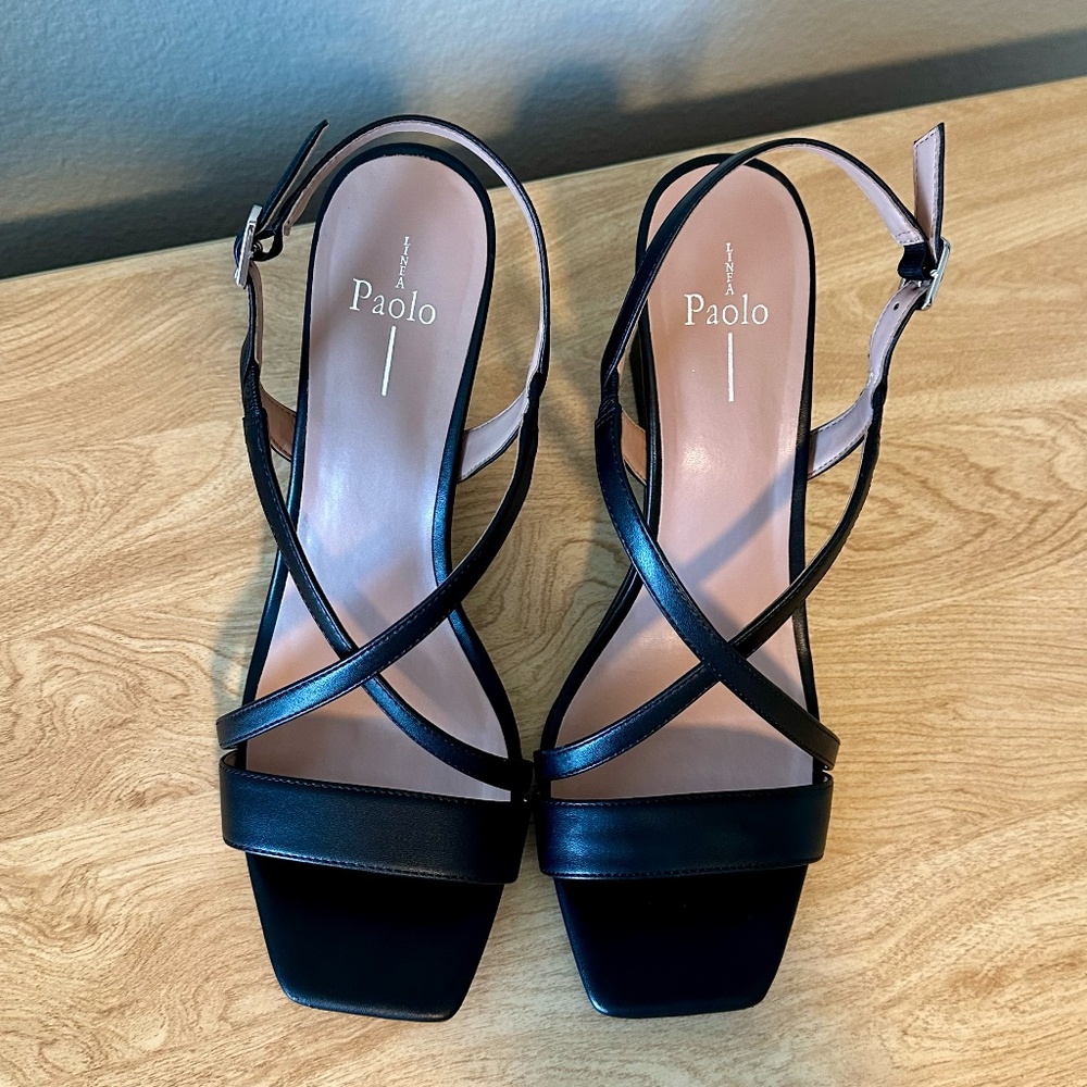 LINEA | Paolo Wedge Sandals